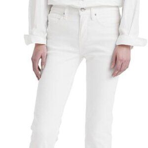 Levi’s 524 Too Super Low white jeans size 7